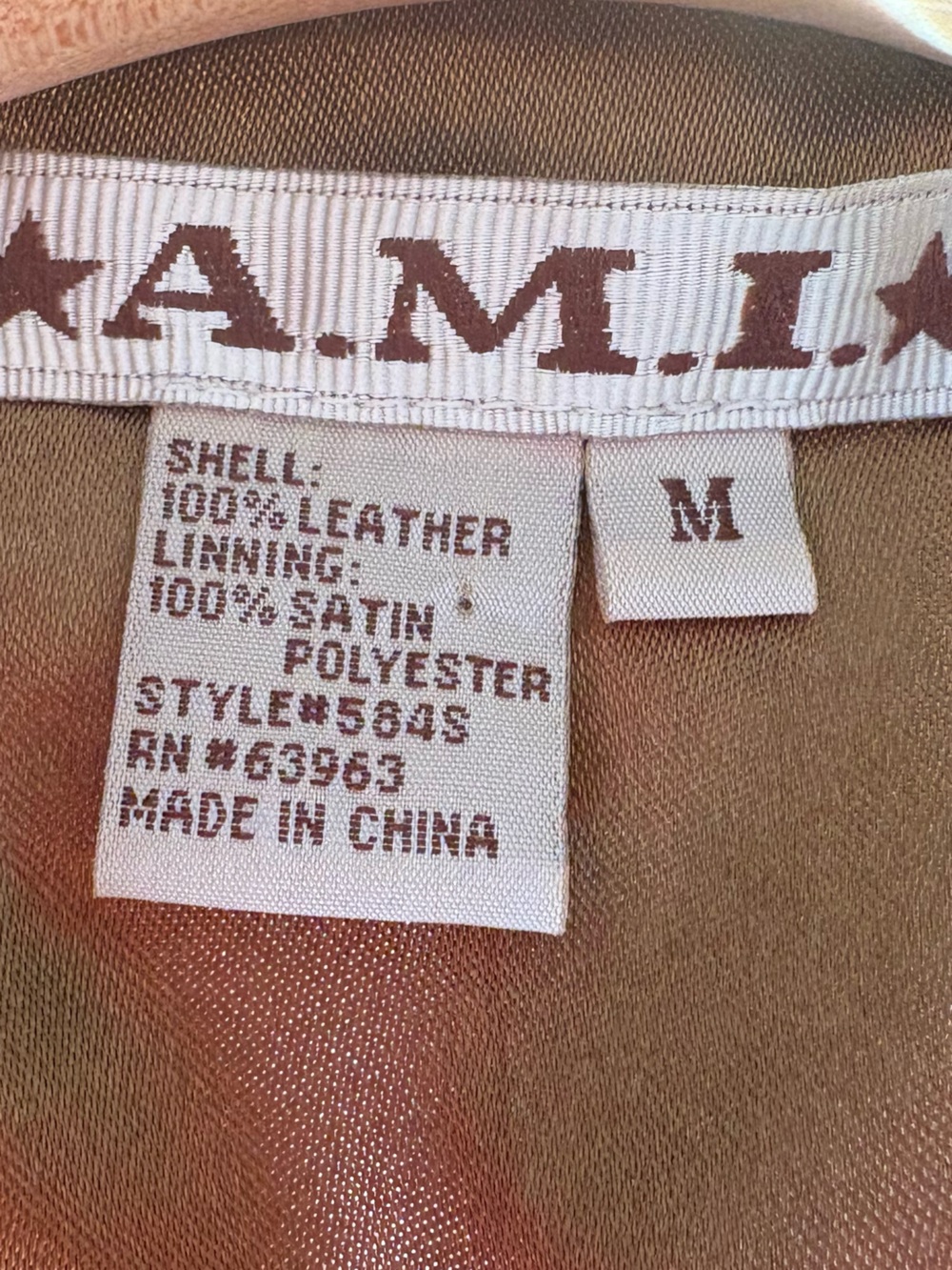 A.M.I. Suede Jacket - Picture 8 of 9